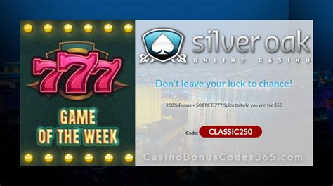 silver oak free spin codes.